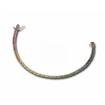 14KY 2mm Princess Graduated Rainbow Sapphire Bracelet : BCC030RSXCI