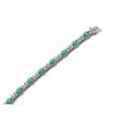 S/S 8x4 Marquis Mt St Helens Bracelet 7.25" : BSV047M4XSI
