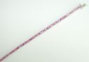 S/S 2.5mm Princess Fancy Sapphire Bracelet 7.5" : BSV053FSXSI