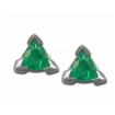 14K Emerald Earrings : E14XTSE2C
