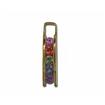 14KY Channel Rainbow Sapphire Charm : E25ARBSI