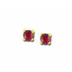 14KW Yogo Sapphire Earrings : E252TSY2W