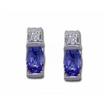 14KW Tanzanite & Diamond Earrings : E35DKJ2WI