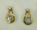 Pink Tourmaline Gold Overlay Earrings : E35ZESH2G