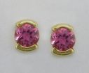 14KY Pink Tourmaline Earrings : E40XHBSH2C
