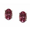 14KW Pink Tourmaline Earrings : E462PASH5W