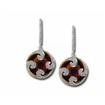 14KW/Y Fire Citrine/Diamond Reflections Earrings : E50DAGFCAI