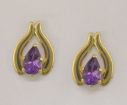 Pink Tourmaline 14K Gold Earrings : E532VFSH2K