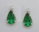 Mt St Helens Sterling Silver Earrings : E85ZSSM4S