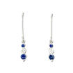14KW Emerald/Diamond Earring : ECC018E13WI