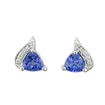 14KW Tanzanite/Diamond Earring : ECC022J20WI
