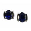 14KY Blue Sapphire Earring : ECC025S2XCI