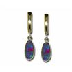 14KY Australian Opal Doublet Lvrback Earrings : MY-EDBT13I