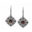 Sterling Silver Blue Topaz Earring : EPF031B2XSI