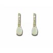 14KY Opal/Diamond Earring : EPF070N12CI