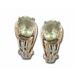 SS/14K Rose Gold/Green Quartz Earrings : ESF025GQXYI