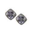 Sterling Silver/14KY Green Quartz Earrings : ESF031GQXNI