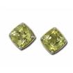 Sterling Silver/14KY Lemon Quartz Earrings : ESF031LQXNI
