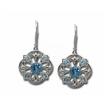 Sterling Silver Mount St. Helens Earring : ESF038M4XSI