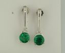 S/S Mt St Helens 6mm Round Earring (Includes Box) : ESV004M4SI