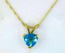 Sterling Silver Citrine Pendant : P161TCC2S