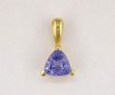 Tanzanite 14K Gold Pendant : P16XTCJ2C