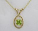 Pink Tourmaline Sterling Silver Pendant : P401BCH2S