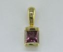 Tanzanite 14K Gold Pendant : P45XHBCJ2C