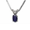 14KW Emerald Pendant : P461PACE5W