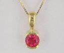 14K Tanzanite Pendant : P50XHBCJ2C