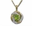 14KW/Y Peridot/Diamond Reflections Pendant : P60DRIT2AI