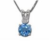 14KW Citrine/Diamond Pendant : P70DTC2WI
