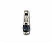 14KW Madagascar Ruby/Diamond Pendant : PCC025RM3WI