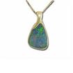 14KW Doublet Satin Finish Pendant : PDW215-14I