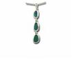 S/S Australian Opal Doublet Wide Bezel Pendant : POD0421CXSI