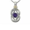 14KW/Y Blue Topaz Pendant : PPF060B2XAI