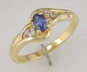 Aquamarine  14K Gold Ring : R35DBNQ2C