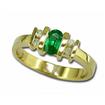 14KY Emerald & Diamond Ring : R46DCE2I