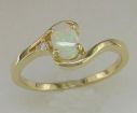 Citrine 14K Gold Ring : R46DDNC2C