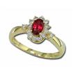 14KY #2 Ruby & Diamond Ring : R46DERKI