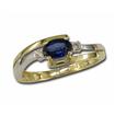 14KW Citrine/Diamond Ring : R46DLAC2WI
