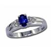 14KW Tanzanite & Diamond Ring : R46DONJ2W