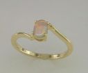 Citrine 14KW Gold Ring : R46XANC2W