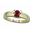 14KY Madagascar Ruby & Diamond Ring : R48DFRMI