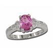 14KW Maine Pink Tourmaline/Diamond Ring : R86DAKMPWI