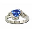 14KW Tanzanite/Diamond Ring : RCC022J23WI