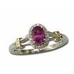 14KY Madagascar Ruby/Diamond Ring : RCC028RMI