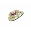 14KY Ruby/Diamond Ring : RCC035R13CI