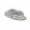 14KW Yogo Sapphire/Diamond Ring : RCC035Y23WI