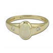 14KY Idaho Opal Triplet/Diamond Ring : RCO003I23CI